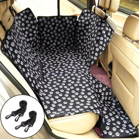 Dog Car Seat Cover Dog Safety Protector Mat Rear Back Seat Hammock Cushion Pad