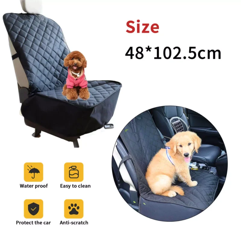 Waterproof Pet Dog Front Seat Car Seat Cover Covers Protector Mat Comfortable
