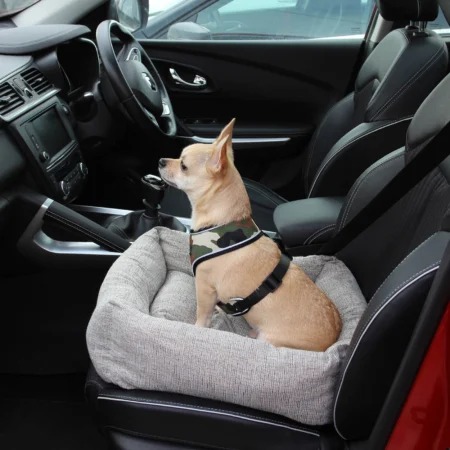 Travel Dog Bed Soft Washable Pet Puppy Cat Car Seat Cushion Comfort Protector