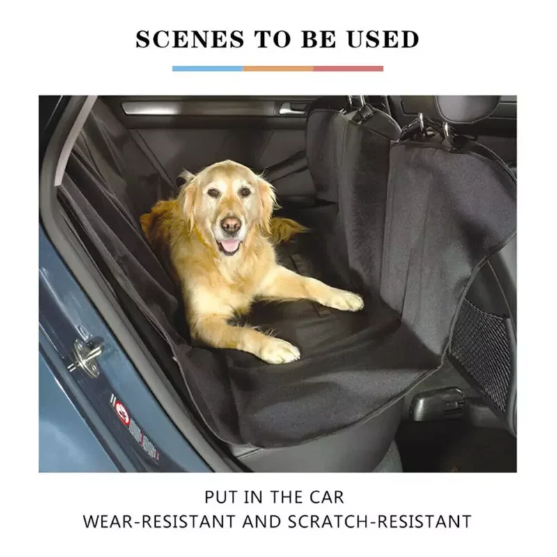 Waterproof Car Rear Back Seat Cover Pet Dog Auto Protector Non-slip Hammock Mat - Image 8