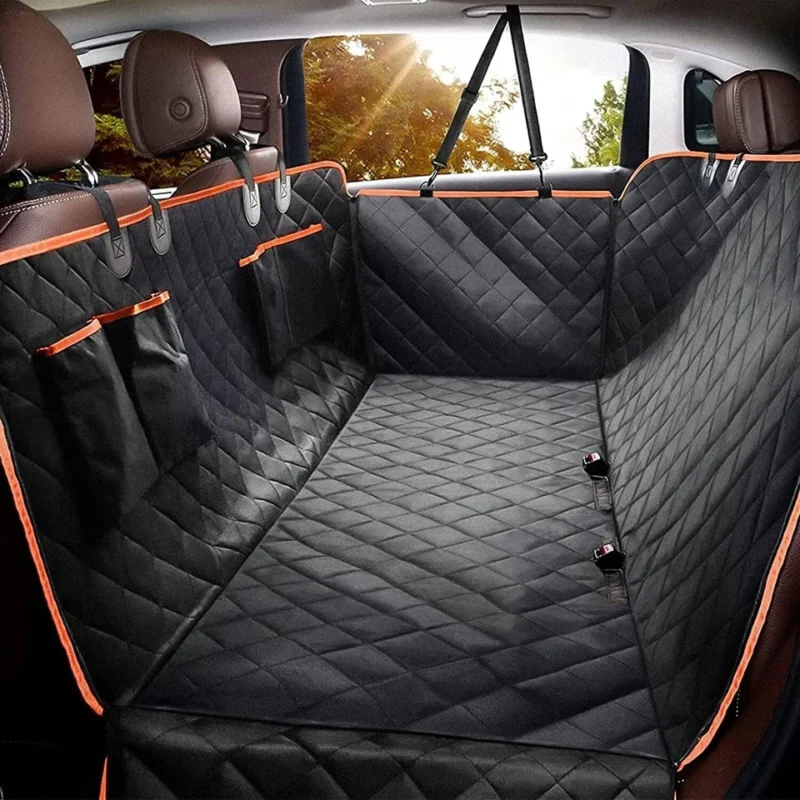 Dog Car Seat Cover Back Seat Hammock Safety Protector Waterproof Non Slip