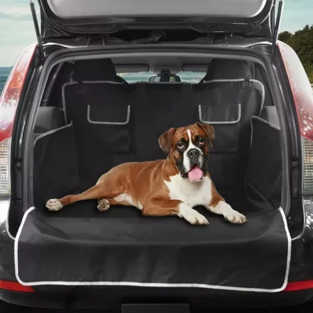 Car Boot Cover Waterproof Non Slip Dog Blanket Bumper Protection Pet Seat Mat