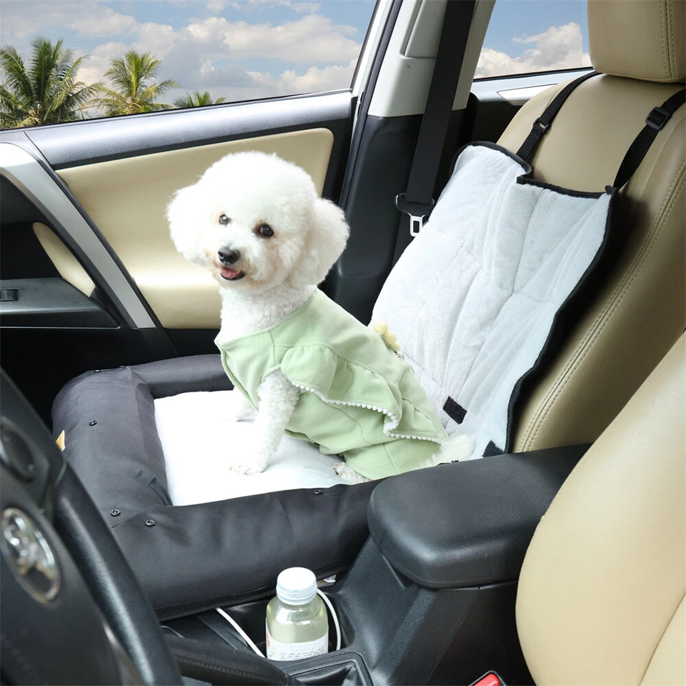 Dog Car Seat Cover Waterproof Carrier Travel Scratches Hair Muddy Paws Booster