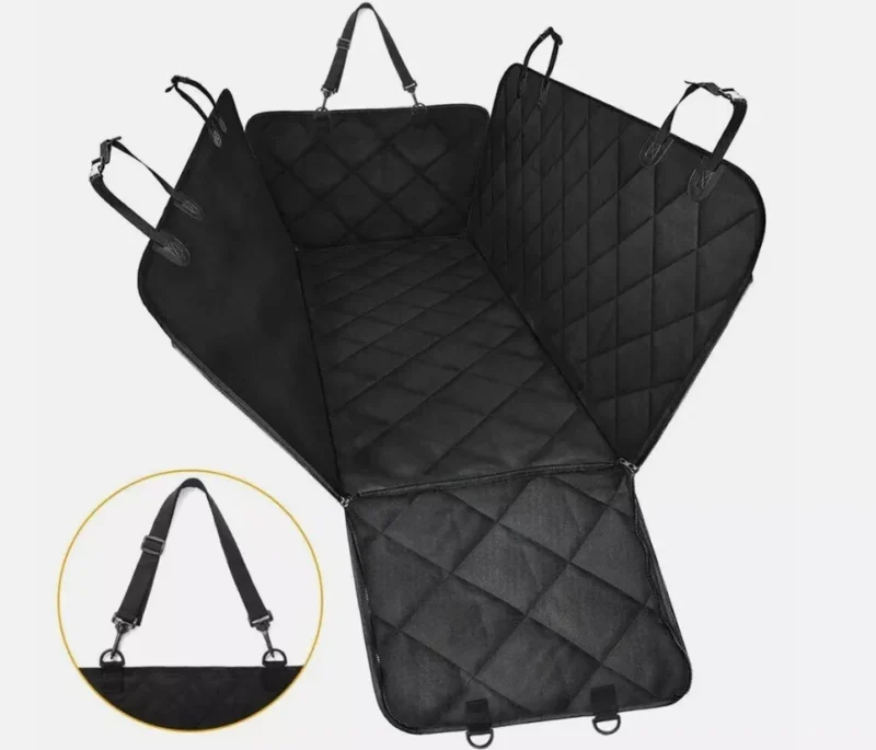 Dog Car Seat Cover Safety Protector Mat Rear Back Seat Hammock Cushion Mat UK